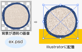 �طʤ�Ʃ���β�����Illustrator������