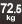 72.5kg