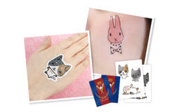 フェイスペイントシール印刷