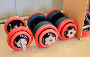 仙台事業所のジム