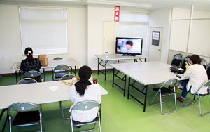 仙台事業所の食堂