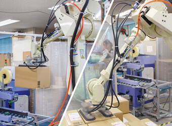 軽作業、機械オペレーター｜物流課