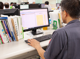 上記にかかわるオフィスワーク｜設備保全課