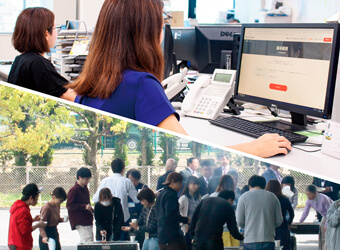 PC作業｜人事総務課