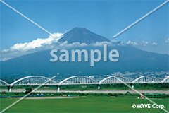 富士山と富士川鉄橋