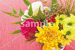 [1月] 菊のお正月飾り