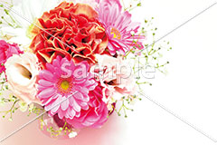 [9月] ガーベラとカーネーションのブーケ