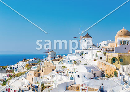 [8月] ギリシャ　サントリーニ島