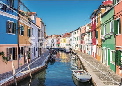 [4月] イタリア　ヴェネツィア　ブラーノ島