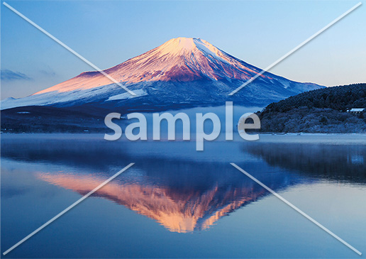 [1月] 冬の逆さ富士