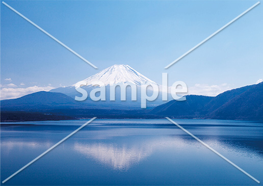 [3月] 本栖湖から望む