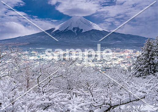 [2月] 冬の富士山