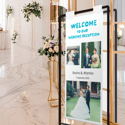 結婚式 タペストリー