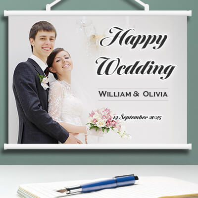 結婚式 タペストリー