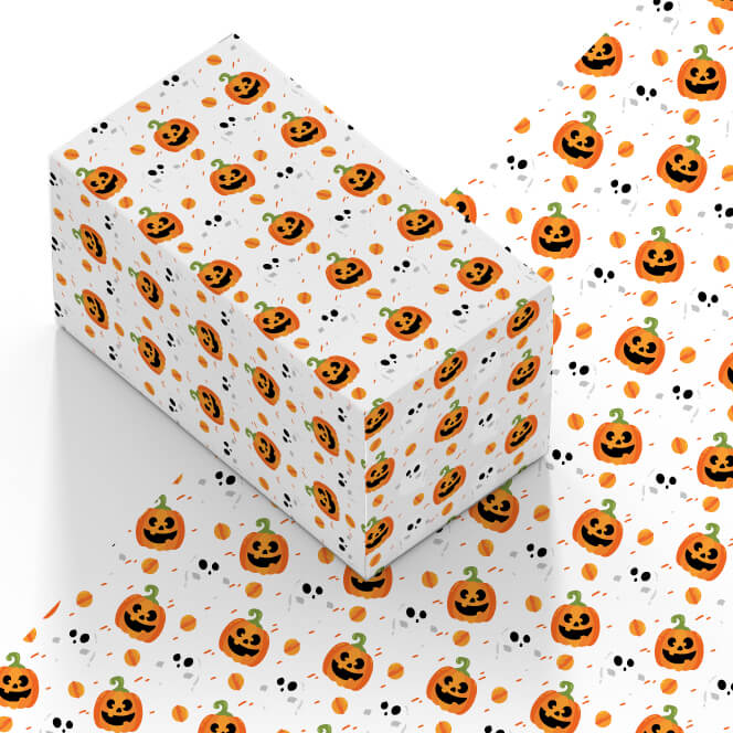 ハロウィン包装紙
