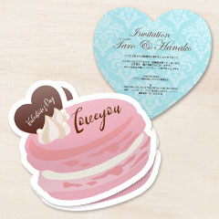 型抜きカード印刷