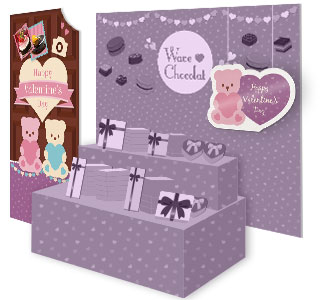 カット方法で自由自在パネル印刷