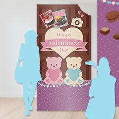 等身大パネル＋自由カット