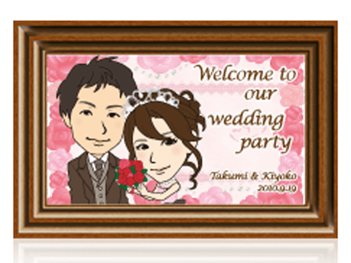 似顔絵の制作・デザインもおまかせ。