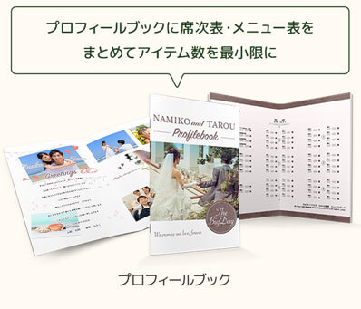 プロフィールブック