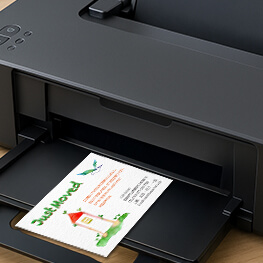 ポストカードを自作する