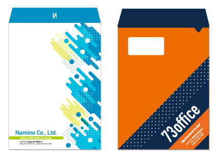 広告、IT、クリエイティブ業界の封筒デザイン