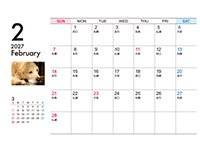 卓上ECOリング綴じカレンダー（Bタイプ）