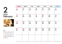 卓上ECOリング綴じカレンダー（Bタイプ）