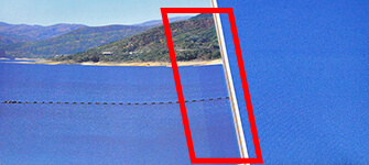 色ムラの発生例