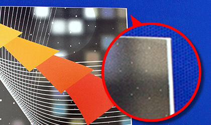 紙伸びの発生例