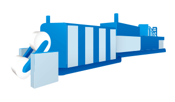 オフセット輪転機イメージ