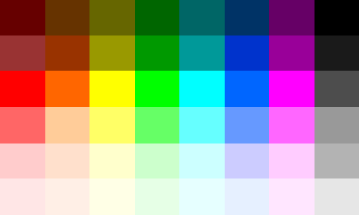 色の変換イメージ、変換前