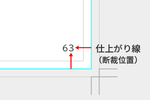 小口のアキにご注意ください