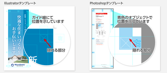 チチ（チギリ）部分はテンプレート内に記載しています