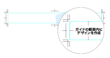 ガイド線を設定