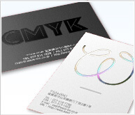 箔押しカード印刷 箔押しカード印刷