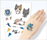 フェイスペイントシール印刷 フェイスペイントシール印刷