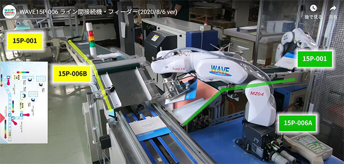 自社開発・設計・製造のFAシステムで二つの製造ラインを、一つのラインへと統合