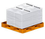 パレットで納品