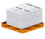 パレットで納品