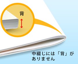 カタログ・中綴じ冊子印刷：小口