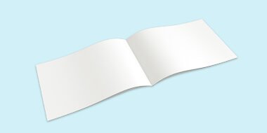 横綴じ（短辺綴じ）