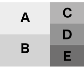 5枚レイアウトの場合