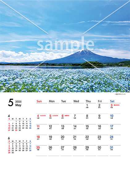 富士の四季 十二選 5月