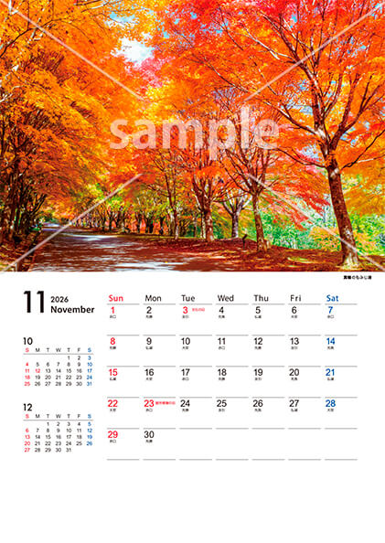 四季の風景 11月