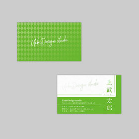 名刺＋クリアトナー加工：クリアトナー加工でオリジナリティをプラス