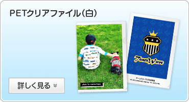 クリアファイル クリアホルダー オンデマンド印刷 印刷 プリントが格安 オリジナルグッズ作成ならネット印刷通販の Wave