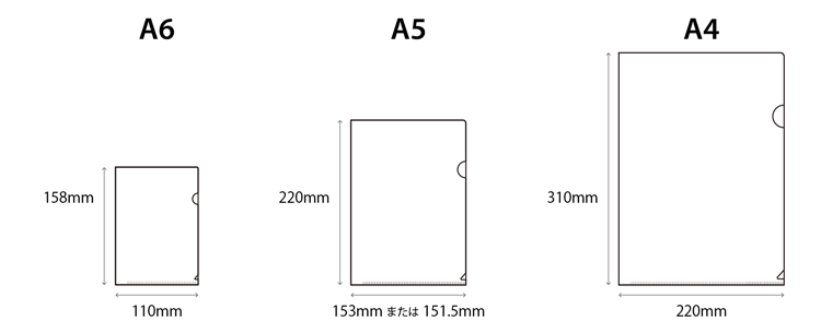 クリアファイル クリアホルダー印刷 ネット印刷通販の Wave