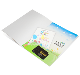 名入れポケットホルダー印刷（ECO紙製フォルダー）