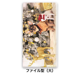 X3 クリスマス_犬